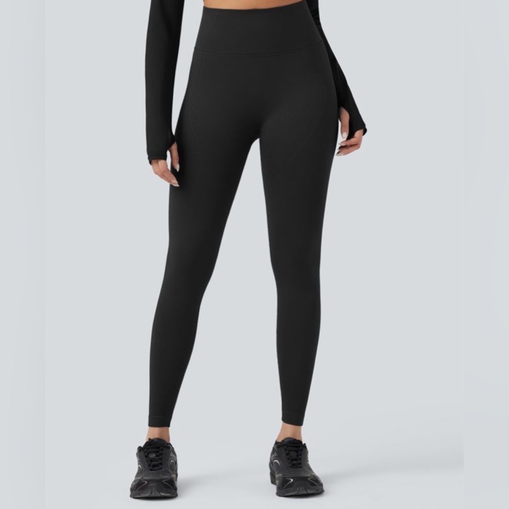 Women's Black High-Waisted Leggings